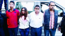Detienen a sujetos que robaban en taxi a cuentahabientes, en Toluca