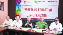 Querétaro cuenta con el primer bachillerato en la entidad con sistema educativo militar
