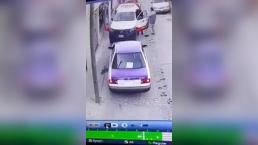 VIDEO: Así asaltan y secuestran taxistas en Morelos
