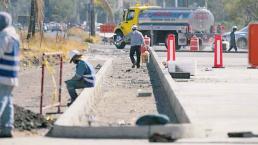 Supervisan los trabajos al norponiente de la capital