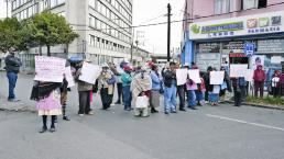 Ejidatarios de San Mateo Otzacatipan exigen indemnización de 200 hectáreas, en Toluca