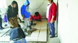 Mujeres toman cursos de albañilería para generar ingresos, en Toluca
