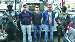 Detienen a sujetos dedicados al robo de cuentahabientes, en Toluca
