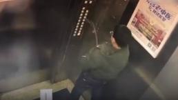 Niño orina los botones de un elevador y el karma actúa de inmediato