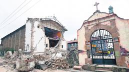 Reconstrucción de templos en Toluca, va para largo