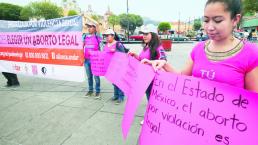 Mujeres de Toluca exigen legalizar el aborto