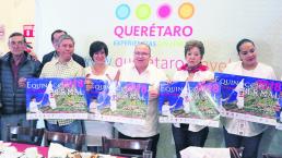 Bernal en espera de los turistas con el equinoccio