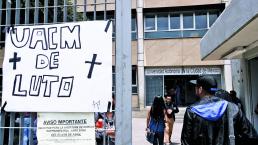 Claman justicia en Universidad de la Ciudad de México tras masacre