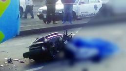 En Atizapán de Zaragoza, dos personas fallecen en motoneta