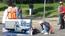 Joven es lesionado de gravedad tras ser arrollado por camioneta en Querétaro 