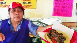 Tacos de guisado, en La Banquetera de Toluca