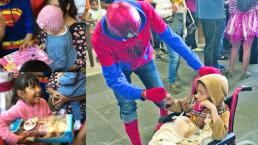 Celebran con juguetes a niños con cáncer en Toluca 