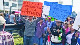 Quieren libres a 6 presos políticos, en Toluca