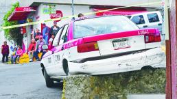 Taxista muerte de un infarto, en Tlalpan