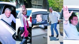 Las naves en las que se mueven los presidenciables