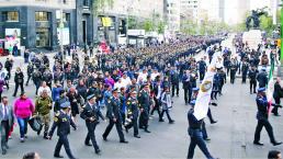 Homenajean a policías caídos por delincuencia en CDMX