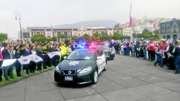 Refuerzan a policías mexiquenses con patrullas nuevas 