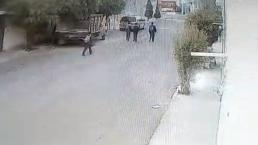 Video detecta intento de secuestro en la colonia San José el Alto de Querétaro 