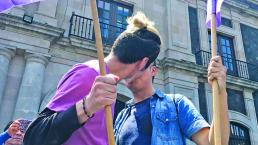 Comunidad LGBTTTI exige igualdad ante preferencias sexuales, en Toluca