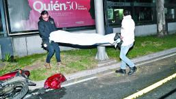 Motociclista murió a un costado de la estación La Virgen del Tren Ligero, en Coyoacán