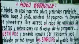 Amenazan a Hugo Bobadilla con mantas, en Ocuituco