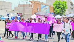 Familiares exigen esclarecer feminicidio de estudiante, en Chimalhuacán