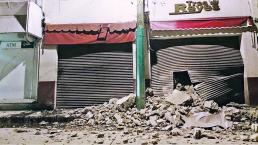 Colapsa local por daños presentados desde sismo del 19-S, en Cuautla 