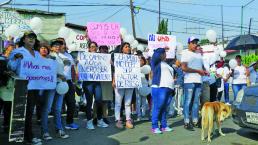 Familiares de estudiante asesinada denuncian negligencia, en Chimalhuacán