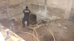 Policía Federal realizó el hallazgo de un túnel huachicol en Toluca 