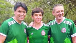 Exmundialistas mexicanos están con el Tri 