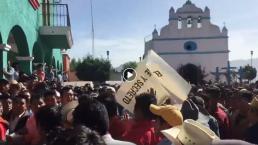 VIDEO: Suspenden elecciones en Chiapas tras ataque armado contra funcionarios de casilla 