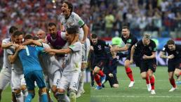 Croacia y Rusia ganan en penales en el día 18 del Mundial