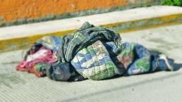 Envuelto en cobijas dejan cuerpo de hombre en Zacatepec 
