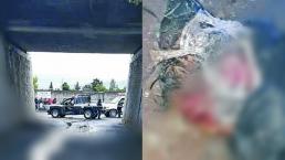 Dejan cadáver bajo un puente en la carretera Querétaro-Celaya 