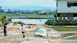 Sigue aumentando el número de muertos por lluvias, en Japón