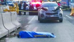 Mujer pierde control de su automóvil y atropella a dos obreros, en Ocoyoacac