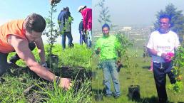 Voluntarios nueva vida al Cerro del Perico, en Autopan