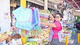 Prohíben bolsas de plástico a comerciantes, en Querétaro