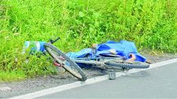 Ciclista es asesinado a balazos, en Guanajuato