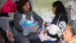 Jornada de mamás busca romper con los mitos de la lactancia, en Toluca