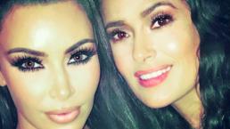 Salma Hayek agradece halago de Kim Kardashian