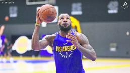 LeBron James se sumó a la pretemporada de los Lakers