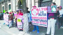 Exigen amnistía para presos políticos, en el Estado de México 