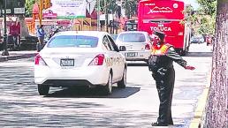 Conductores no respetan señalamientos pese a programa de infracciones, en Zinacantepec