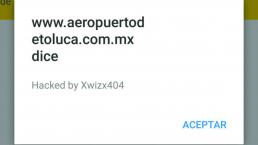 Hackean a página del Aeropuerto Internacional de Toluca