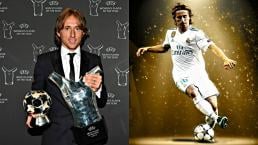 Luka Modric aplasta a Cristiano Ronaldo como el Mejor Jugador del Año de la UEFA