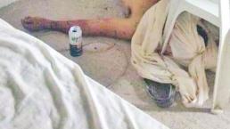 Degollan hombre mientras bebía cerveza en su casa, en Yautepec