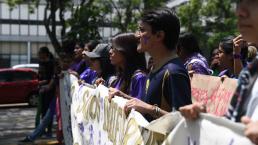Alumnos de la UNAM conmemoran Marcha del Silencio por lo ocurrido en 1968