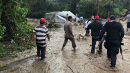 Evacuan a 35 familias en Puebla por desbordamiento del Río Nexapa