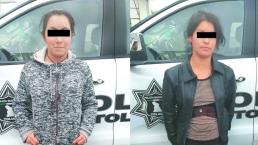 Capturan a dos mujeres por robar una gasolinera en Toluca